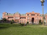 Casa Rosada - Das "White House" von Buenos Aires - nur Rosa :-)